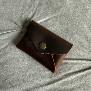 Portland Leather Scalloped Wallet